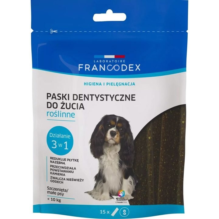 Maškrty pre psov Francodex Dental Strips