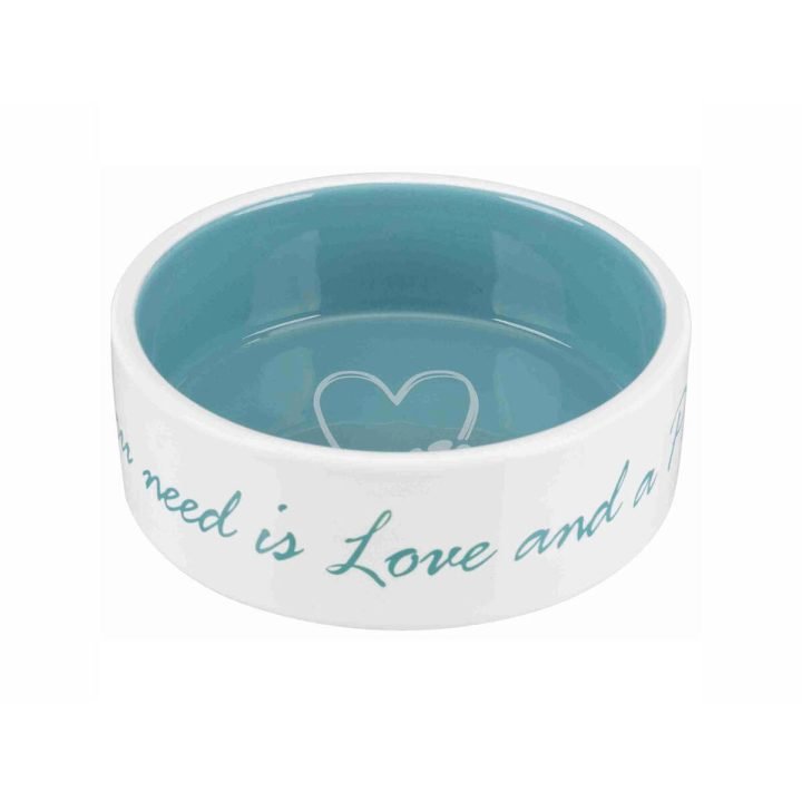 Krmítko pre psov Trixie Pet's Home Modrá Krém Ø 12 cm 300 ml