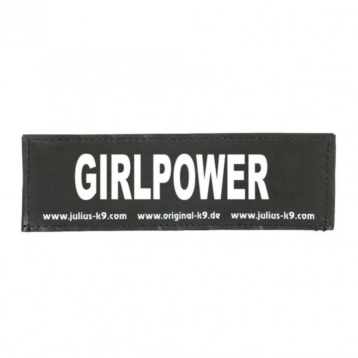Štítky na postroj Julius K9 GIRLPOWER L