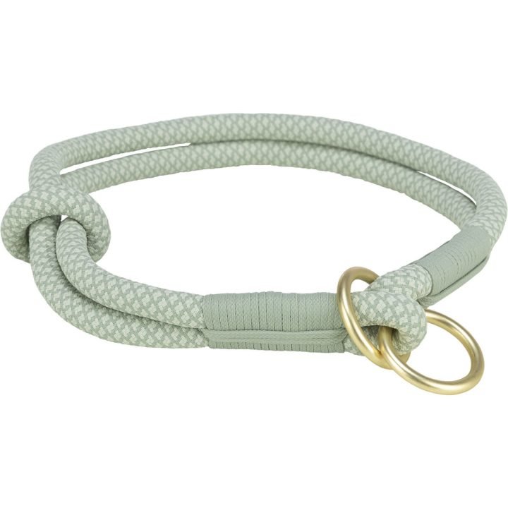 Výcvikové obojky pre psov Trixie Soft Rope Mätová
