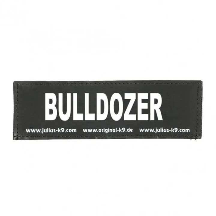 Štítky na postroj Julius K9 BULLDOZER L