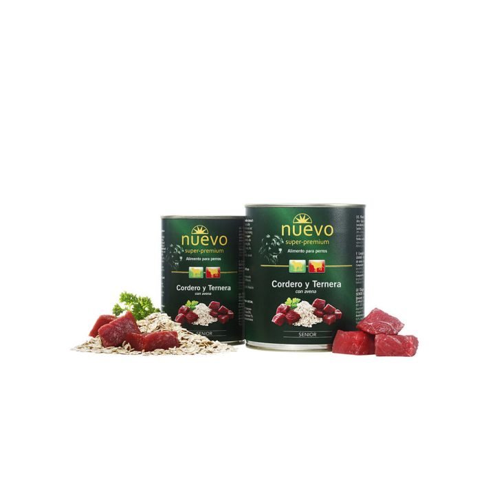 Mokré jedlo Nuevo Teľacie mäso 400 gr