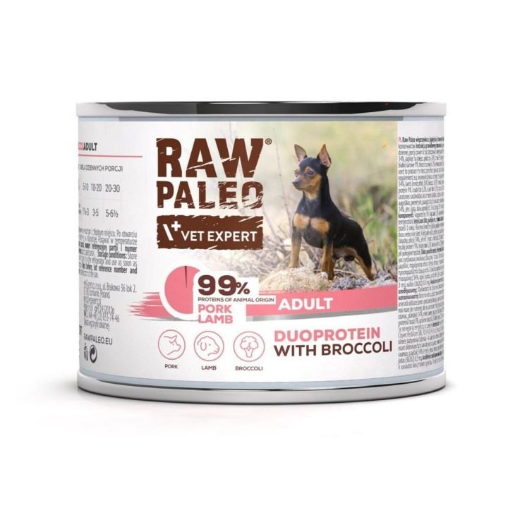Mokré jedlo VETEXPERT RAW PALEO Prasa