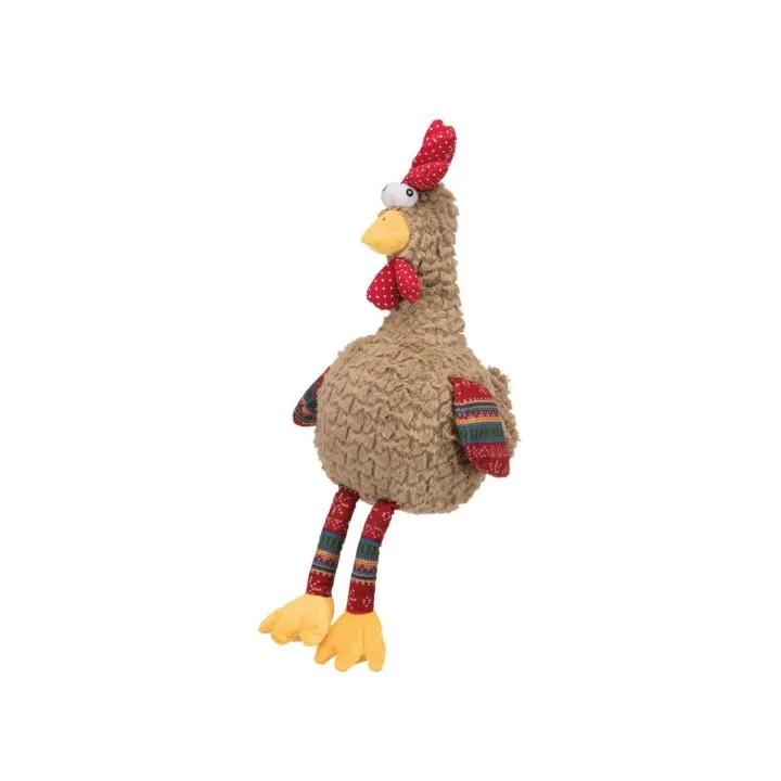 Plyšák pre psov Trixie Polyester Plyš Papier Crunch Kohút 60 cm