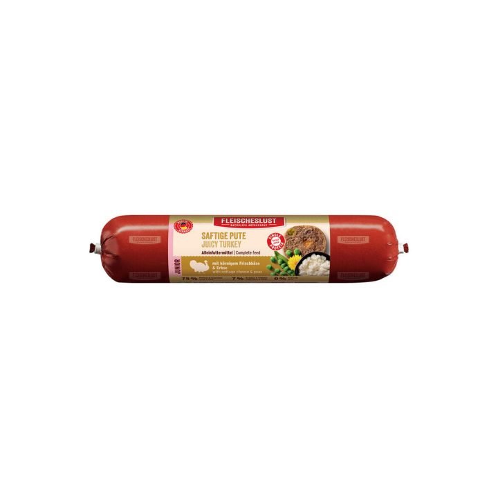 Mokré jedlo Fleischeslust Junior 400 gr Páv