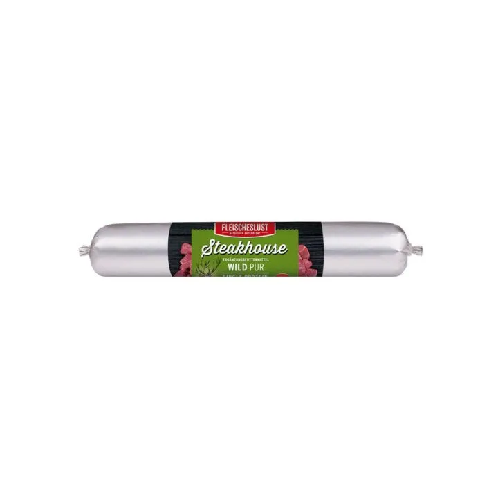 Mokré jedlo Fleischeslust Jeleň 600 g