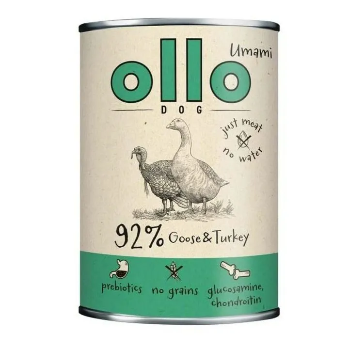 Mokré jedlo Ollo Umami Goose and turkey 400 g