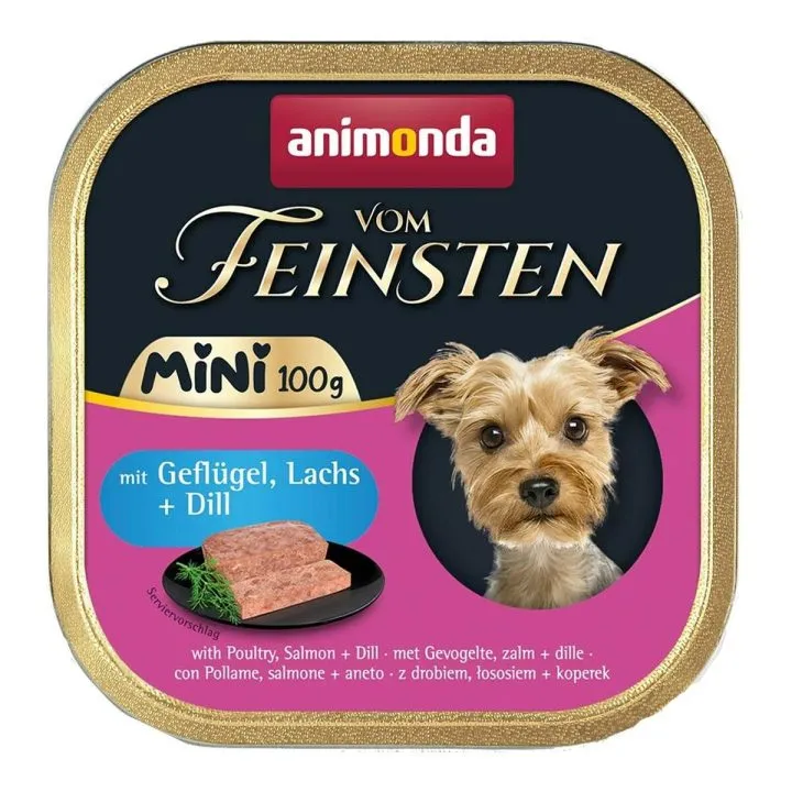 Mokré jedlo Animonda Vom Feinsten Adult Mini Poultry 100 g