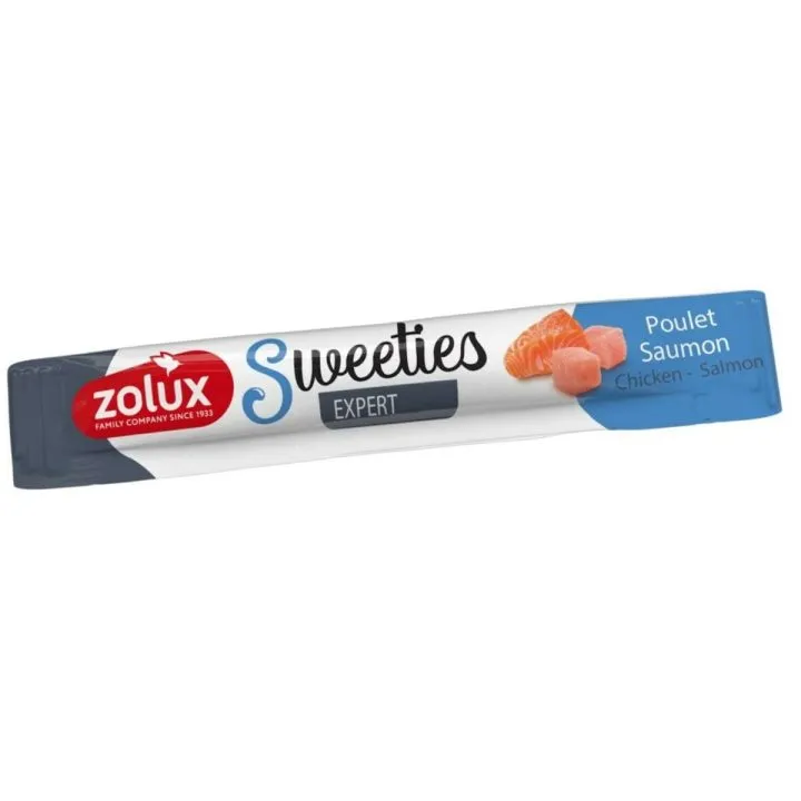Maškrty pre psov Zolux Sweeties Lososová 14 g