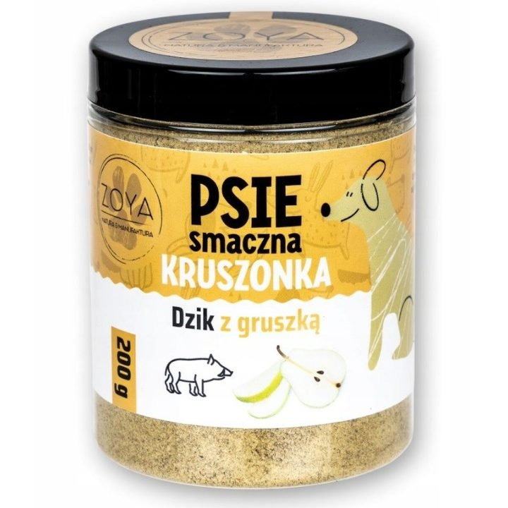 Maškrty pre psov Zoya Wild Boar and Pear Crumble Diviak 200 g