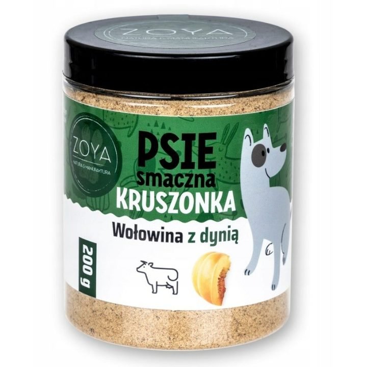 Maškrty pre psov Zoya Beef and pumpkin crumble Hovädzie mäso 200 g