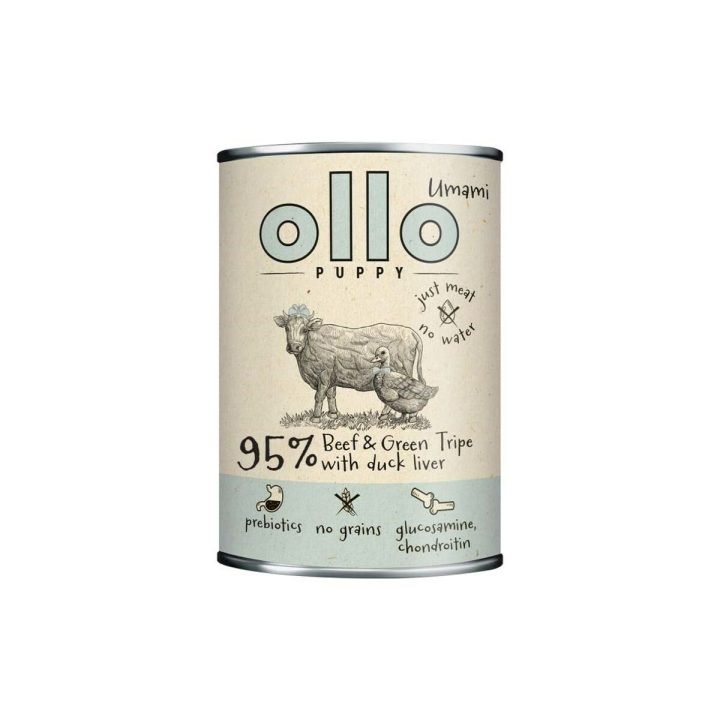 Mokré jedlo Ollo Puppy Umami Hovädzie mäso 400 g