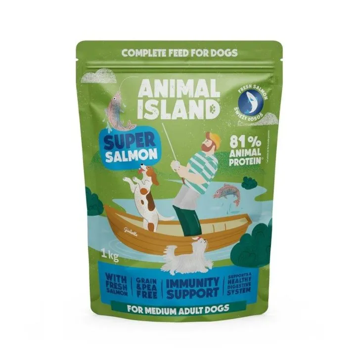 Krmivo ANIMAL ISLAND Salmon Lososová 1 kg