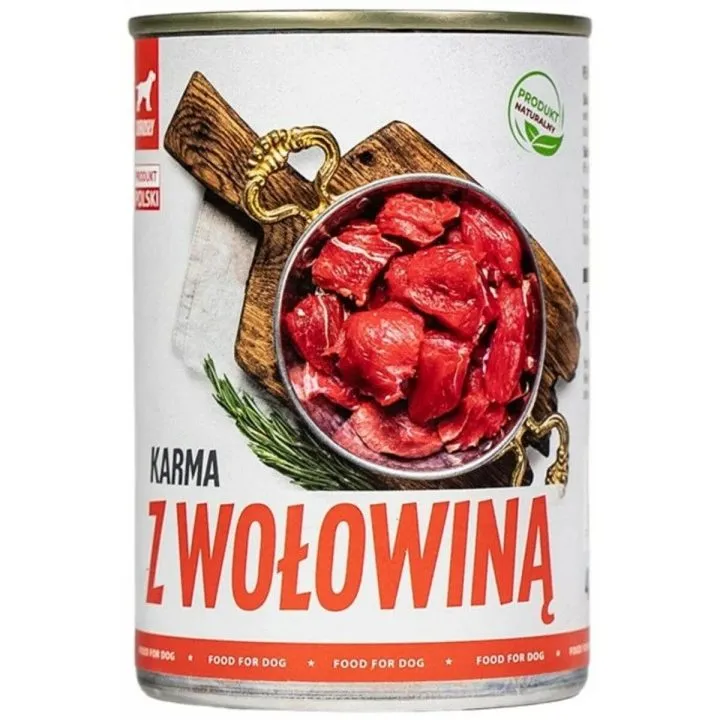 Mokré jedlo Tuftuf Teľacie mäso