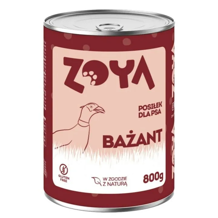 Mokré jedlo Zoya Pheasant 800 g