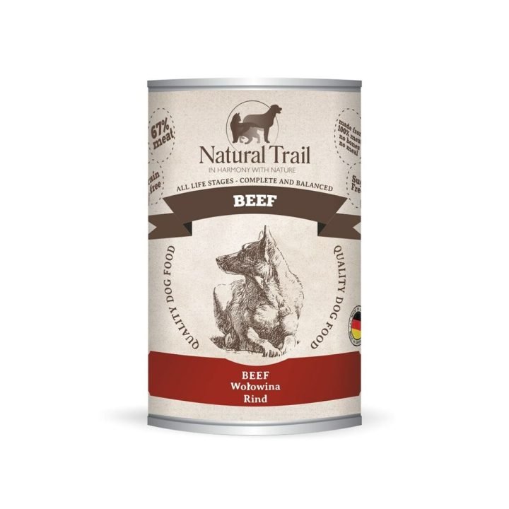 Mokré jedlo NATURAL TRAIL Hovädzie mäso