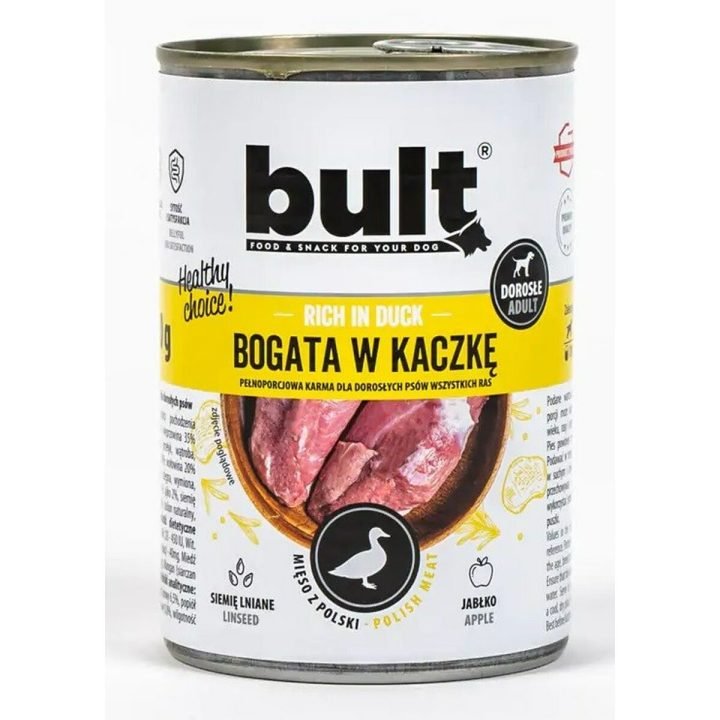 Mokré jedlo Bult Rich in duck Kačica 800 g