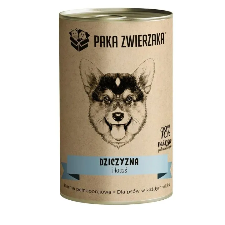 Mokré jedlo Paka Zwierzaka Jeleň 400 g