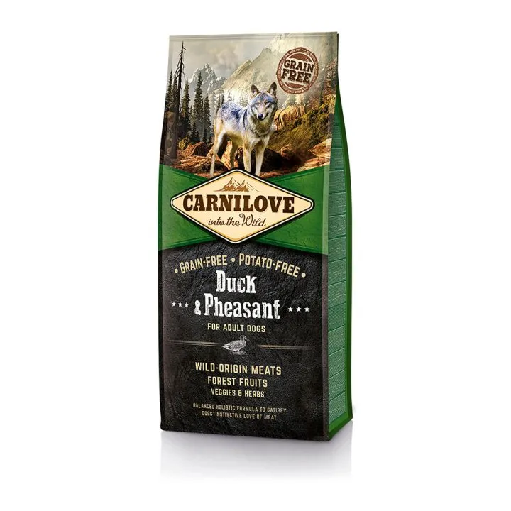 Krmivo Carnilove Adult Duck & Pheasant Kačica 12 kg