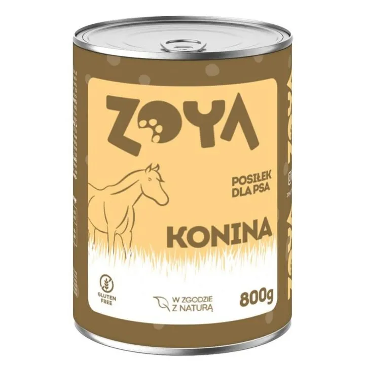 Mokré jedlo Zoya Horse 800 g