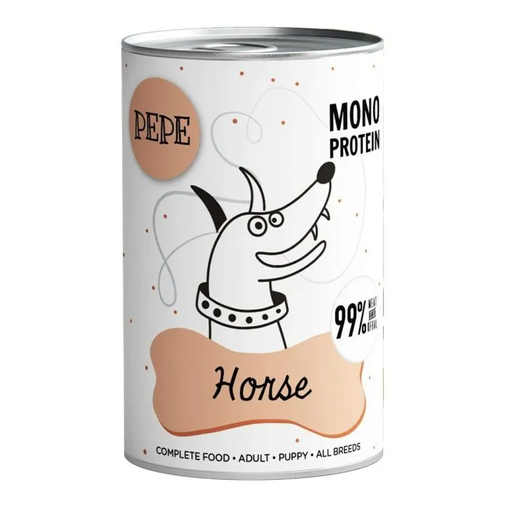 Mokré jedlo Paka Zwierzaka Pepe Horse 400 g