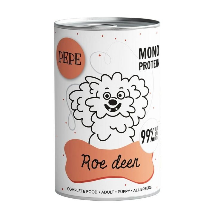 Mokré jedlo Paka Zwierzaka Pepe Roe deer 400 g