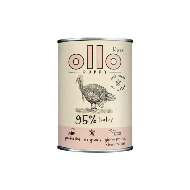 Mokré jedlo Ollo Páv 400 g