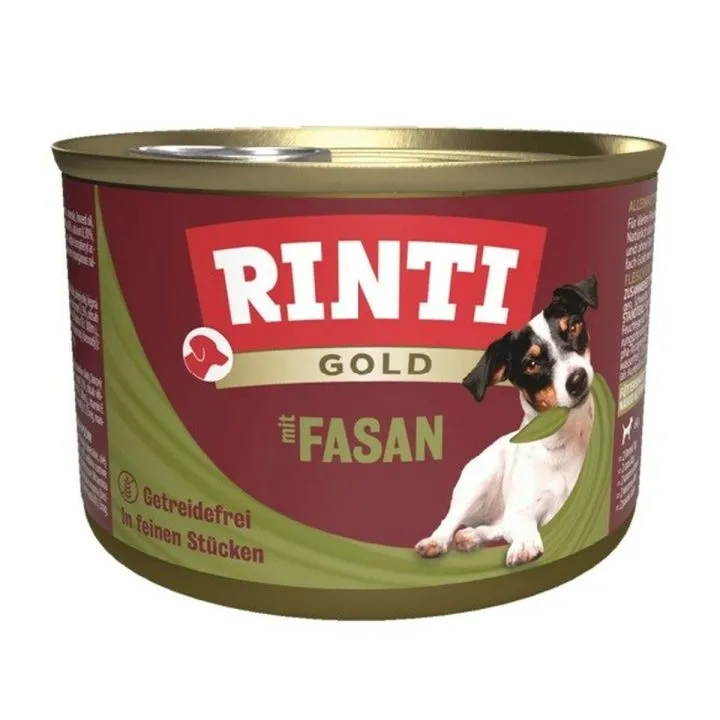 Mokré jedlo Rinti Bažant 185 g