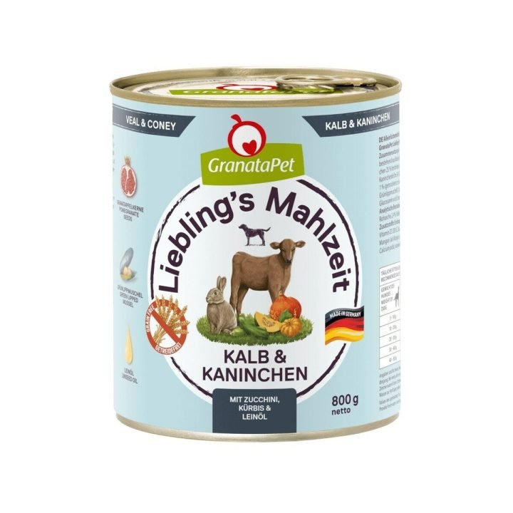 Mokré jedlo GranataPet Teľacie mäso