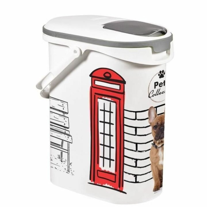 Dóza na krmivo pre domáce zvieratá Curver Pets Collection Biela 10 L