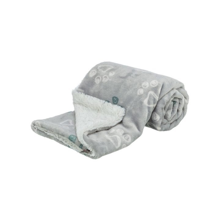 Deka pre domácich miláčikov Trixie Jimmy Soft Svetlo šedá Polyester Plyš