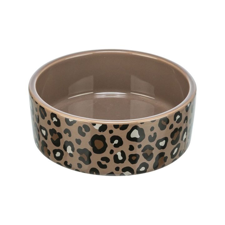 Krmítko pre psov Trixie Leo Gaštanová Keramický Ø 12 cm 300 ml