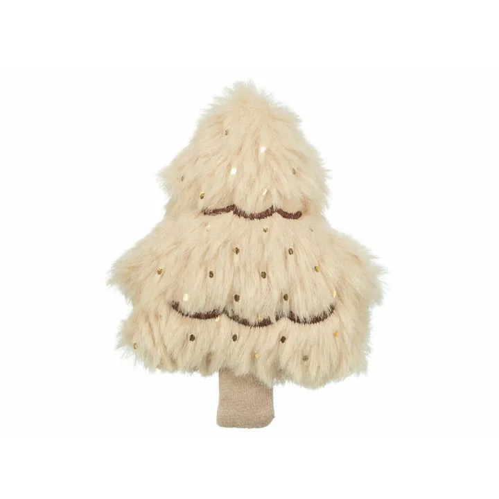 Plyšák pre psov Trixie Béžová Polyester Vianoce Jedľa 9,5 cm