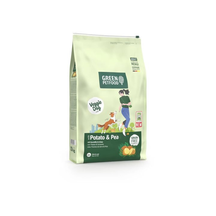 Krmivo Green Petfood Veggie Dog Adult Zemiaky Zelený hrášok 10 kg