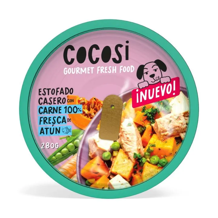 Mokré jedlo Cocosi ESTOFADO CASERO Tuniak 280 g 9 kusov