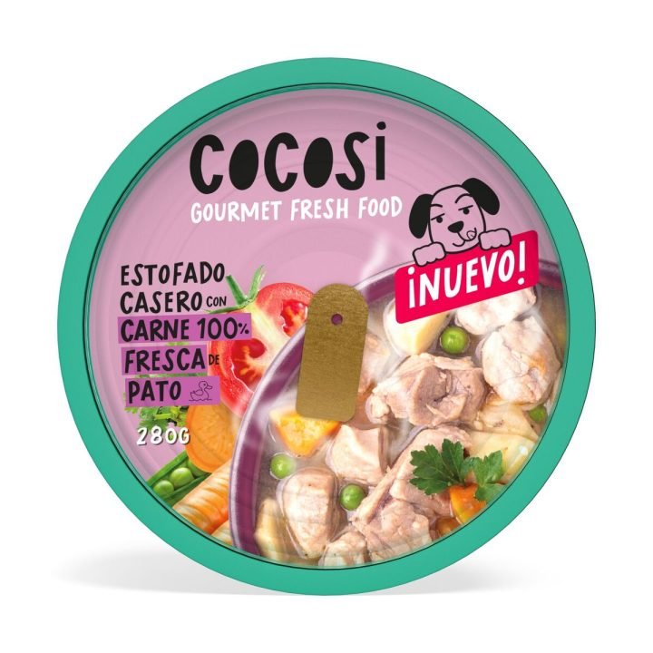 Mokré jedlo Cocosi ESTOFADO CASERO Kačica 280 g 9 kusov