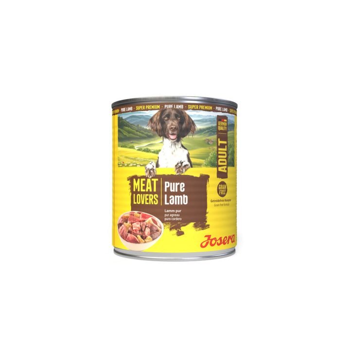 Mokré jedlo Josera Adult Pure Baránok 800 g