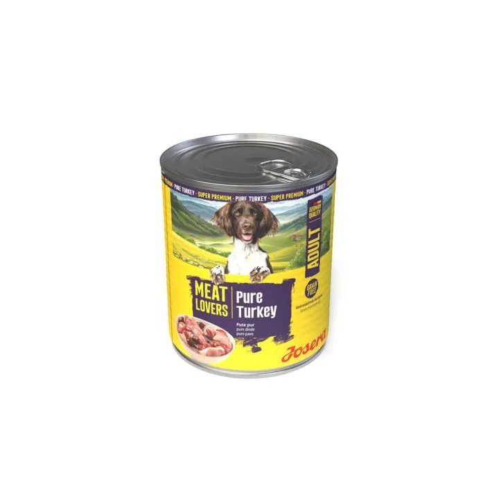 Mokré jedlo Josera Adult Pure Páv 800 g