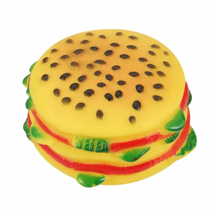 Hračky pre psy Hamburger Hearts & Homies Plastické Viacfarebná