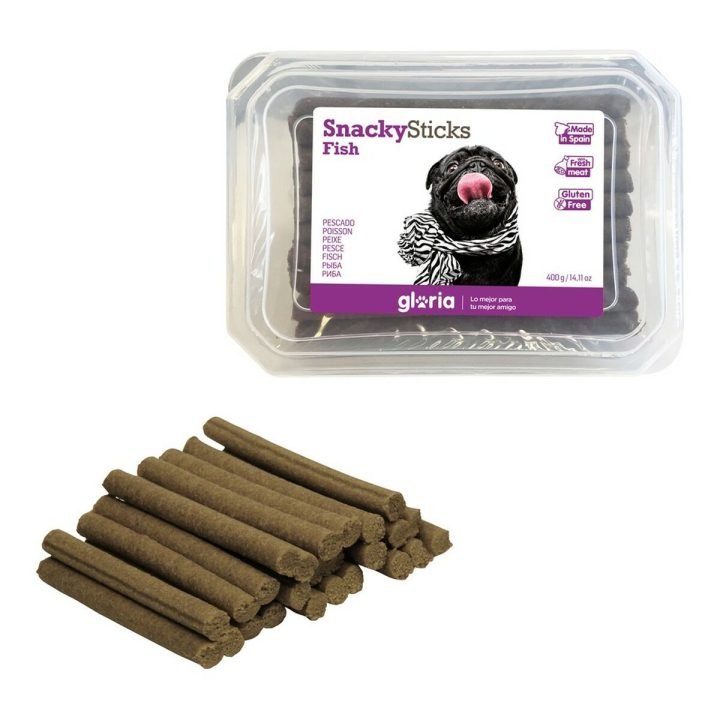 Maškrty pre psov Gloria Snackys Sticks Ryby Tyčinky