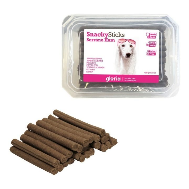 Maškrty pre psov Gloria Snackys Sticks Šunka