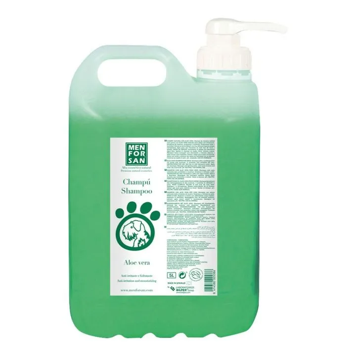 Šampón pre domáce zvieratká Menforsan pes Aloe vera