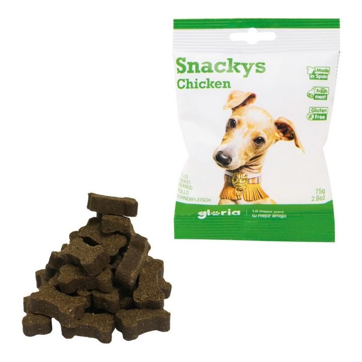 Maškrty pre psov Gloria Snackys Kurča