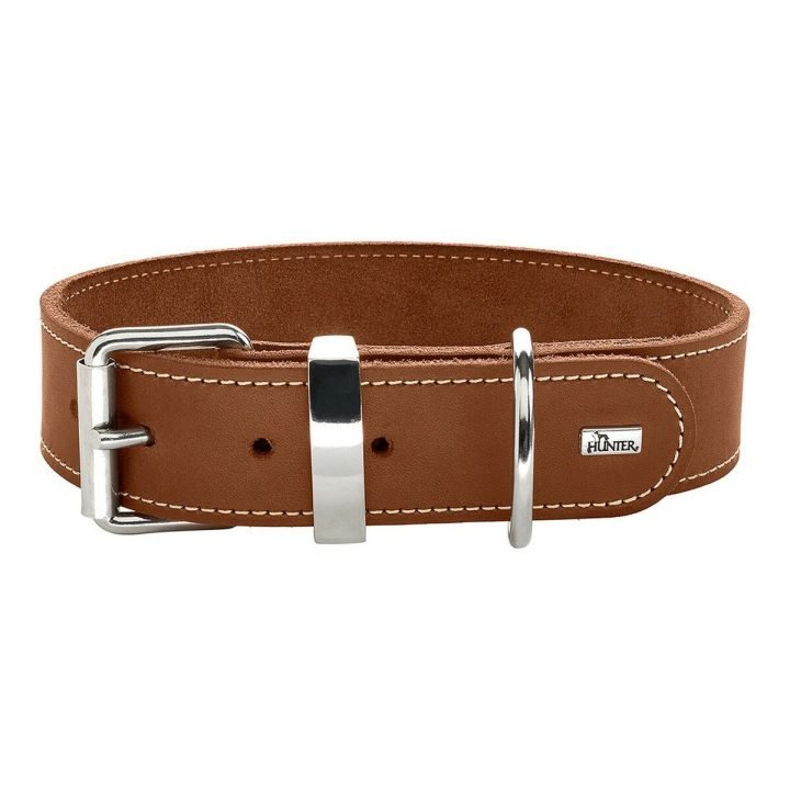 Psí obojok Hunter Aalborg Cognac