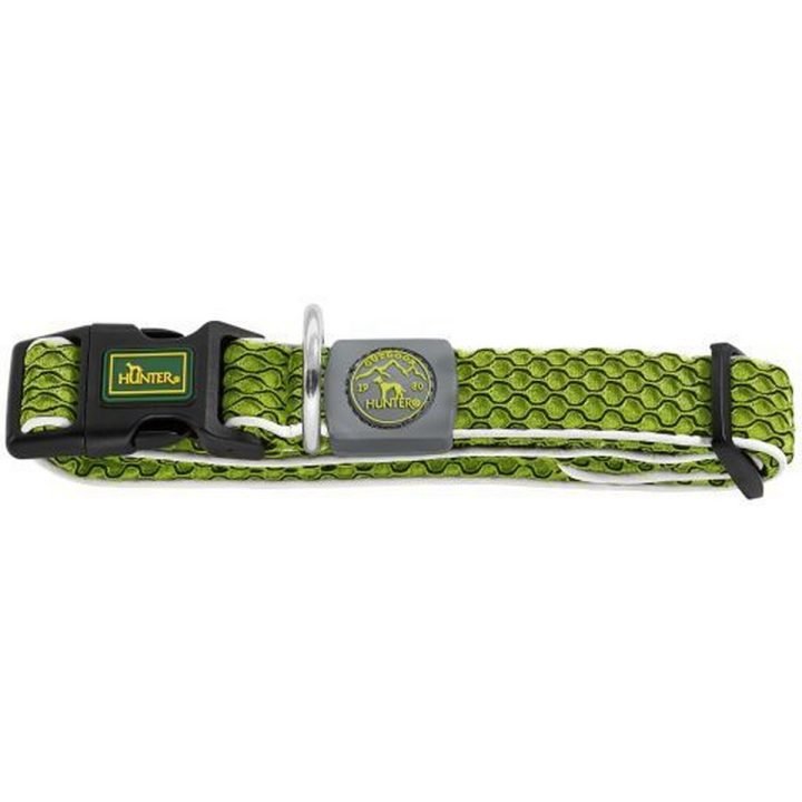 Psí obojok Hunter Vario Plus Nite Veľkosť L Lime (40-60 cm)