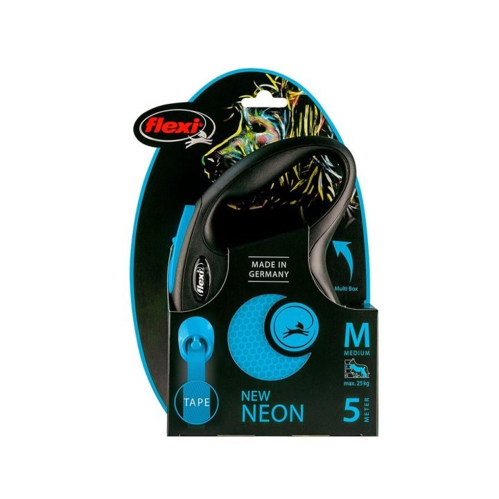 Vodítko pre psa Flexi New Modrá S