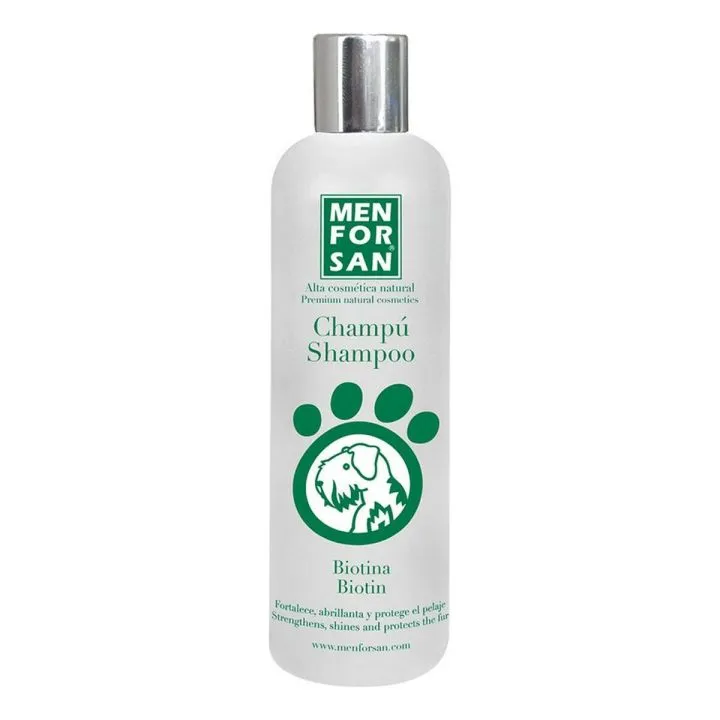 Šampón pre domáce zvieratká Menforsan pes Vitamín B7 51 x 37 x 33 cm 300 ml