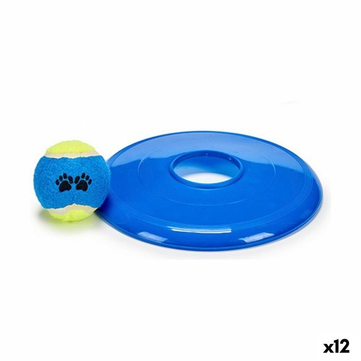 Sada hračiek pre psy Mascow Guma Polypropylén Lopta Výkladný stojan Frisbee (12 kusov)