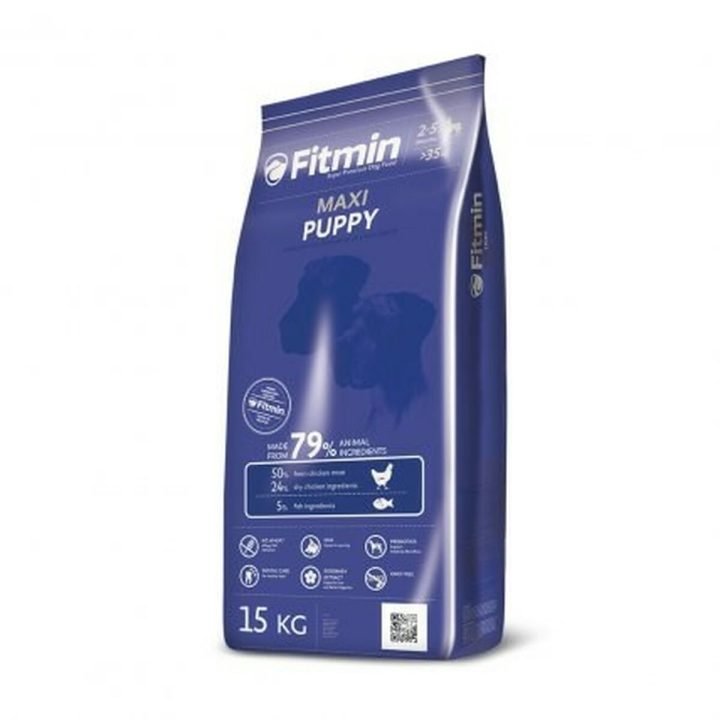 Krmivo Fitmin Maxi Puppy Šteňa/junior Kurča Vtáky 20-40 Kg 15 kg