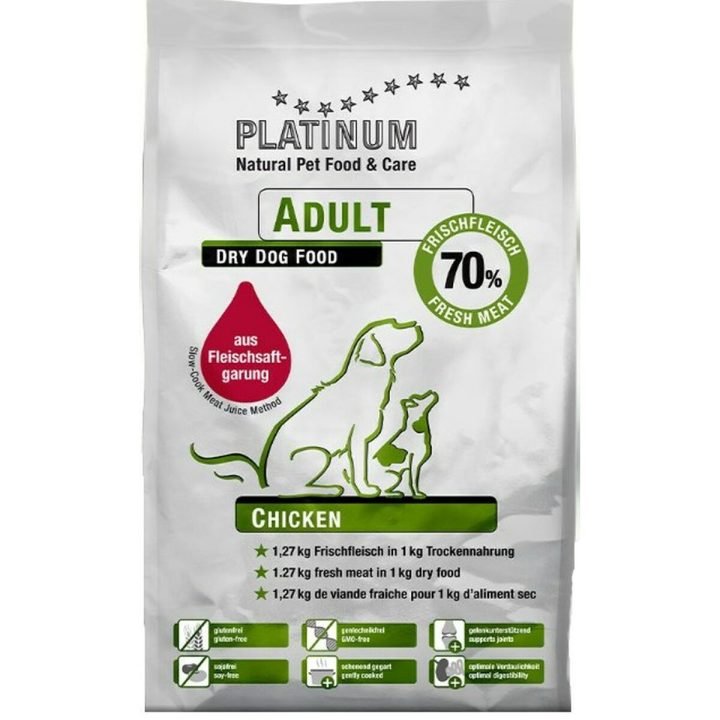 Krmivo Platinum Adult Chicken Dospelý Kurča 1,5 Kg